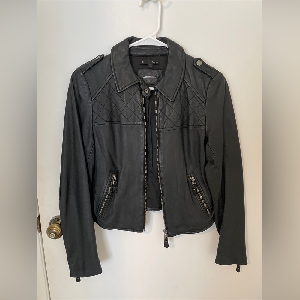 Saba leather jacket